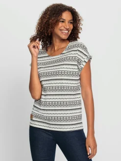 T-shirt imprimé pur coton