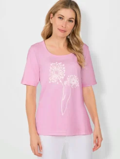 T-shirt imprimé pur coton