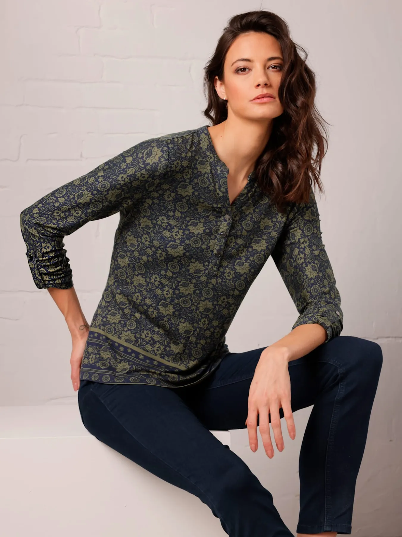 T-shirt imprimé qualité lyocell
