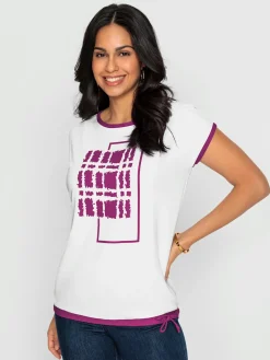 T-shirt imprimé superbe qualité douce et fluide