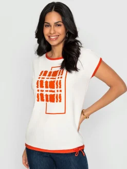 T-shirt imprimé superbe qualité douce et fluide