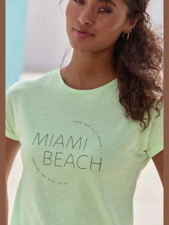 T-shirt imprimé tendance devant