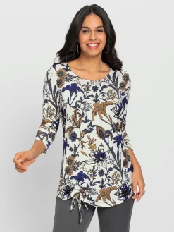 T-shirt imprimé viscose
