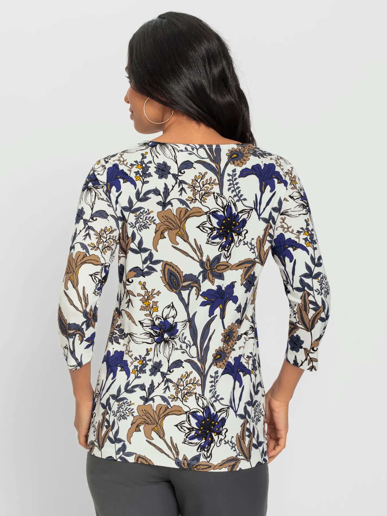 T-shirt imprimé viscose