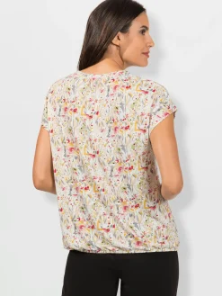 T-shirt imprimé viscose
