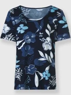 T-shirt imprimé viscose