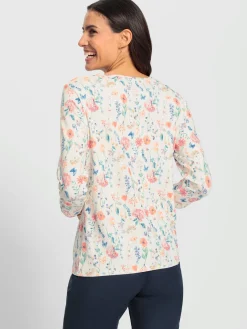 T-shirt imprimé viscose
