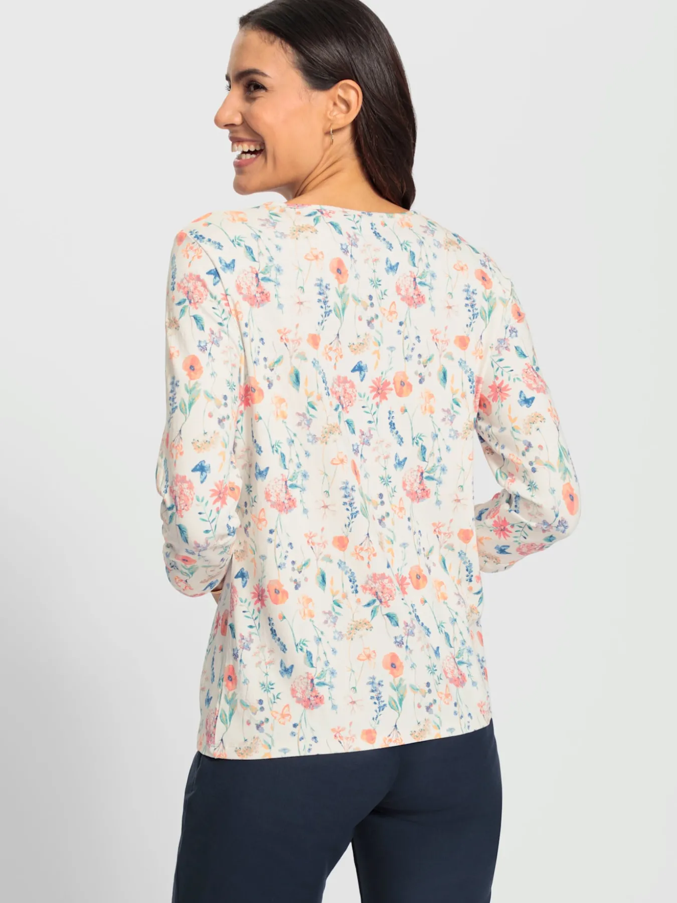 T-shirt imprimé viscose