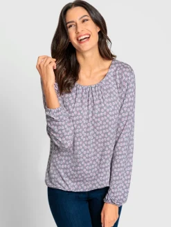 T-shirt imprimé viscose