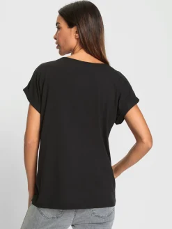 T-shirt imprimé viscose