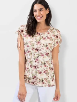 T-shirt imprimé viscose