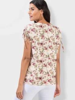 T-shirt imprimé viscose