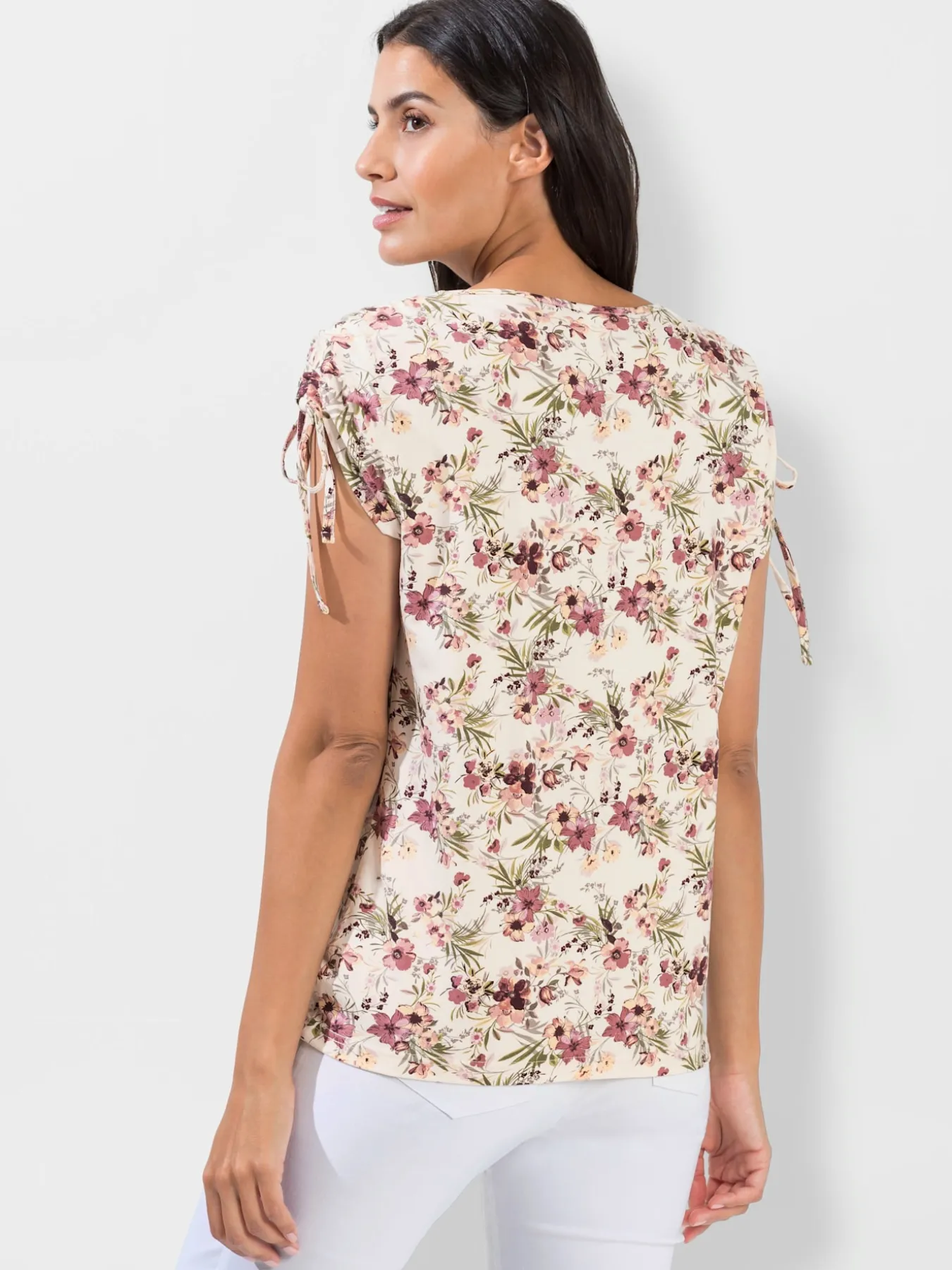 T-shirt imprimé viscose