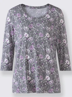 T-shirt imprimé viscose
