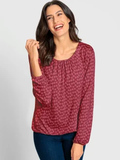 T-shirt imprimé viscose