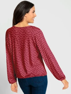 T-shirt imprimé viscose
