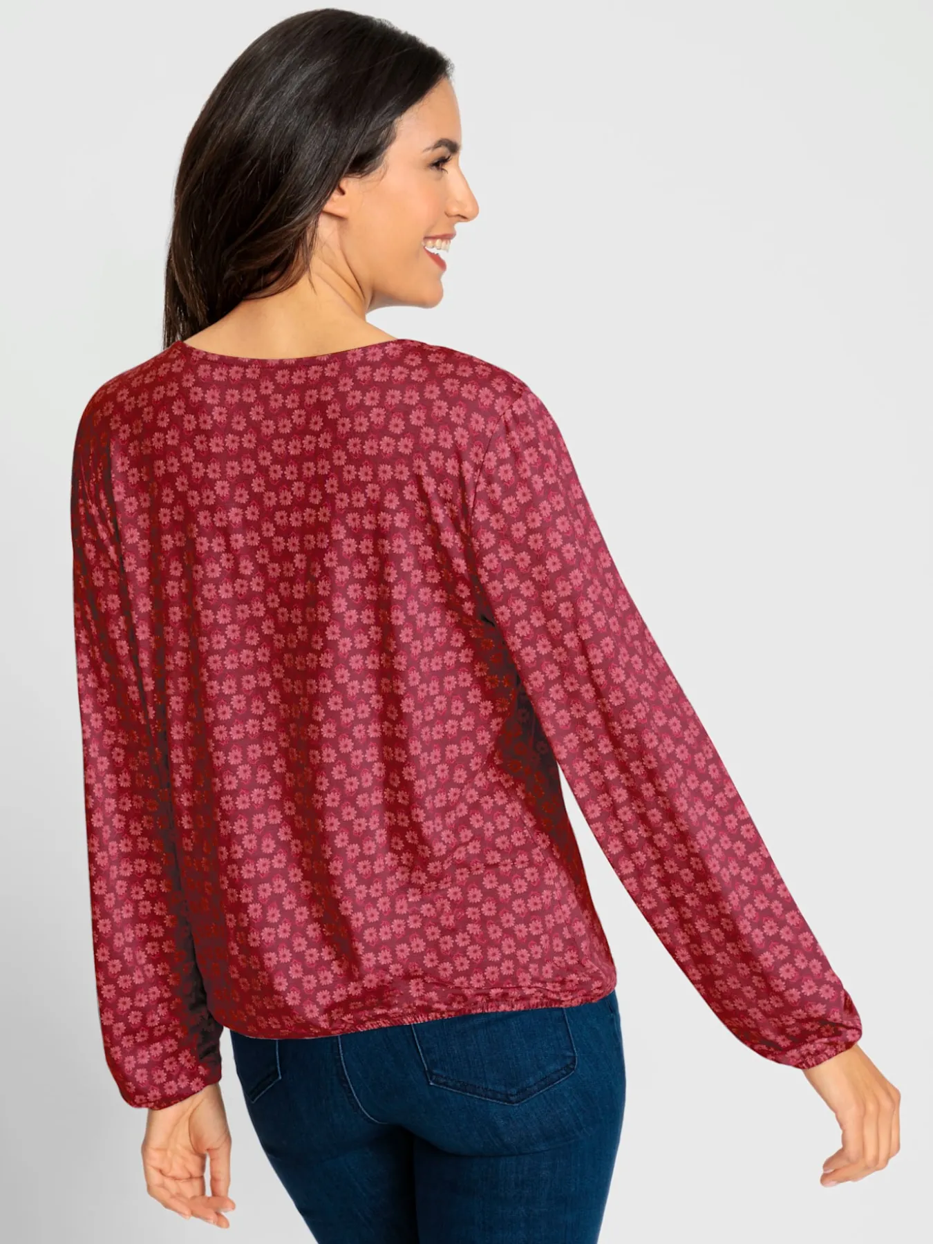 T-shirt imprimé viscose