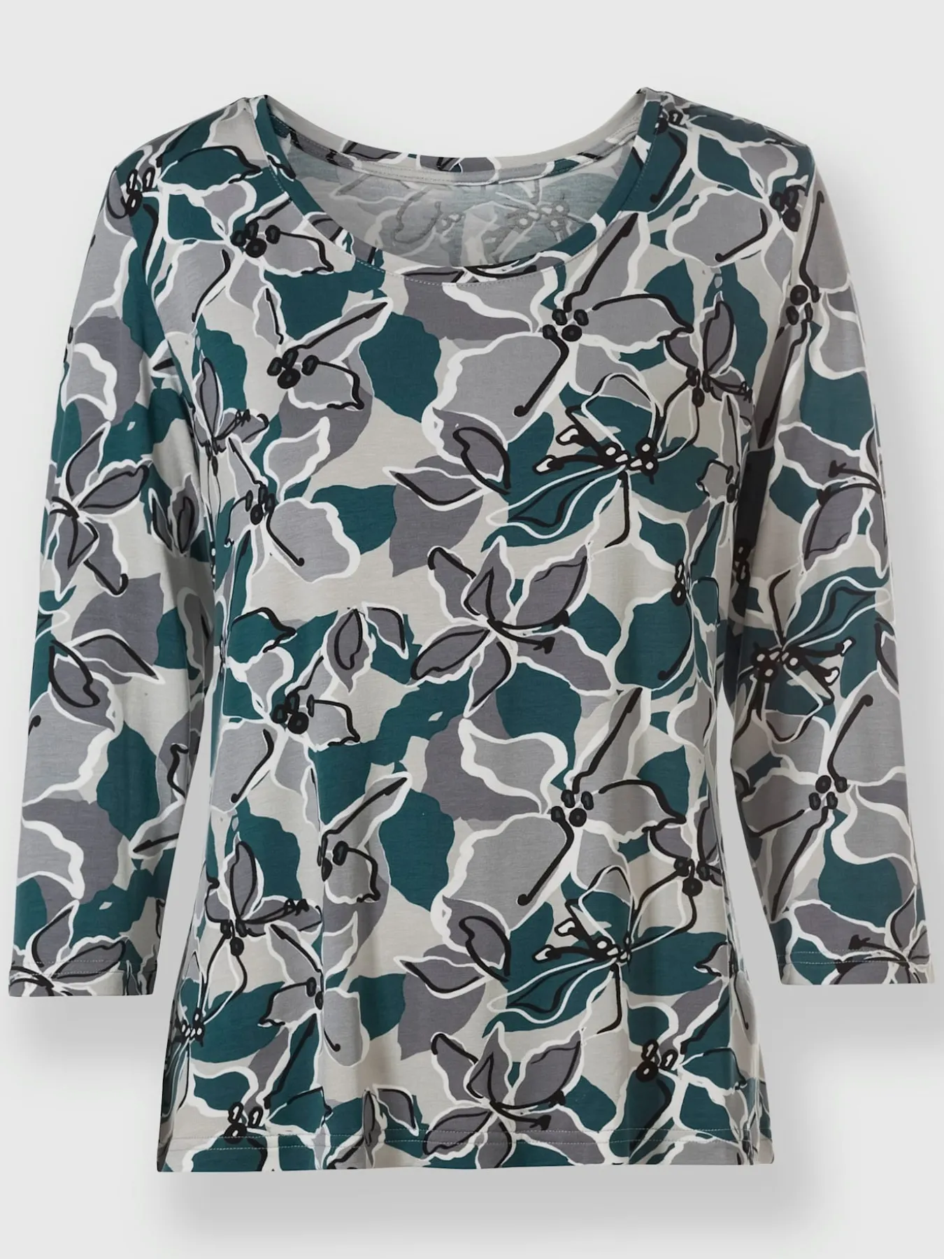 T-shirt imprimé viscose