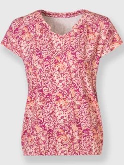 T-shirt imprimé viscose