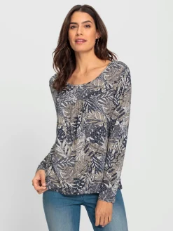 T-shirt imprimé viscose douce et fluide