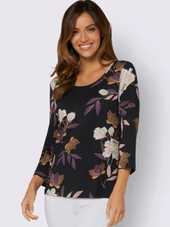 T-shirt imprimé viscose (ecovero)