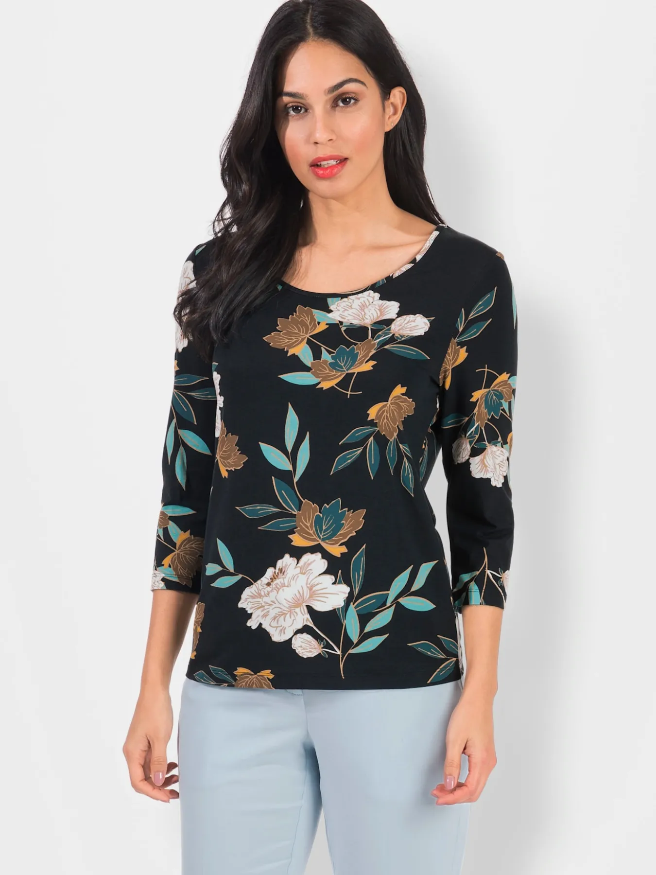 T-shirt imprimé viscose (ecovero)