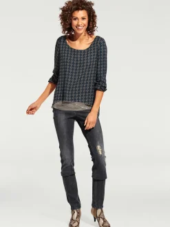 T-shirt joli look 2 en 1