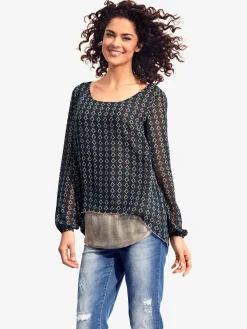 T-shirt joli look 2 en 1