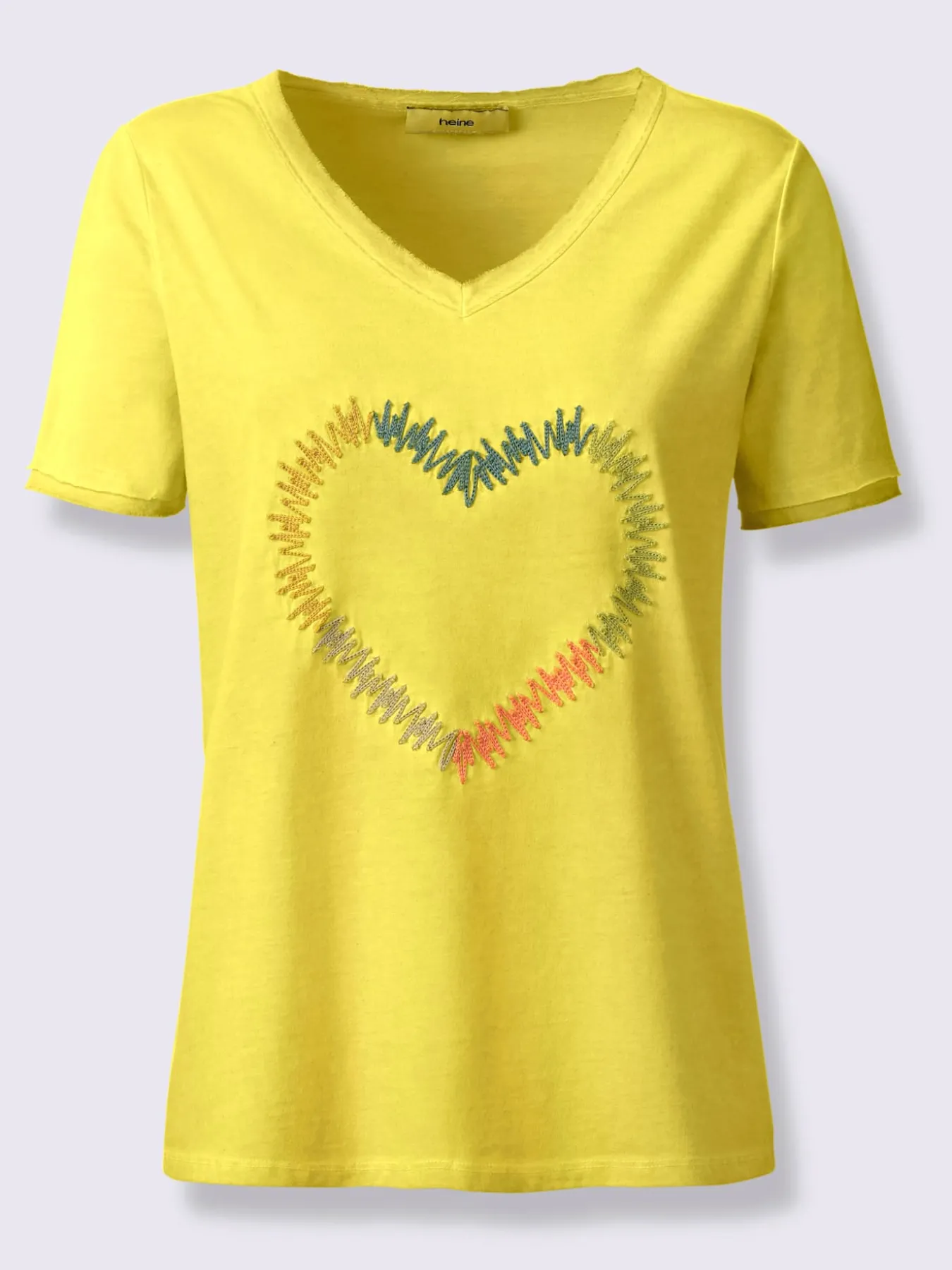 T-shirt jolie broderie