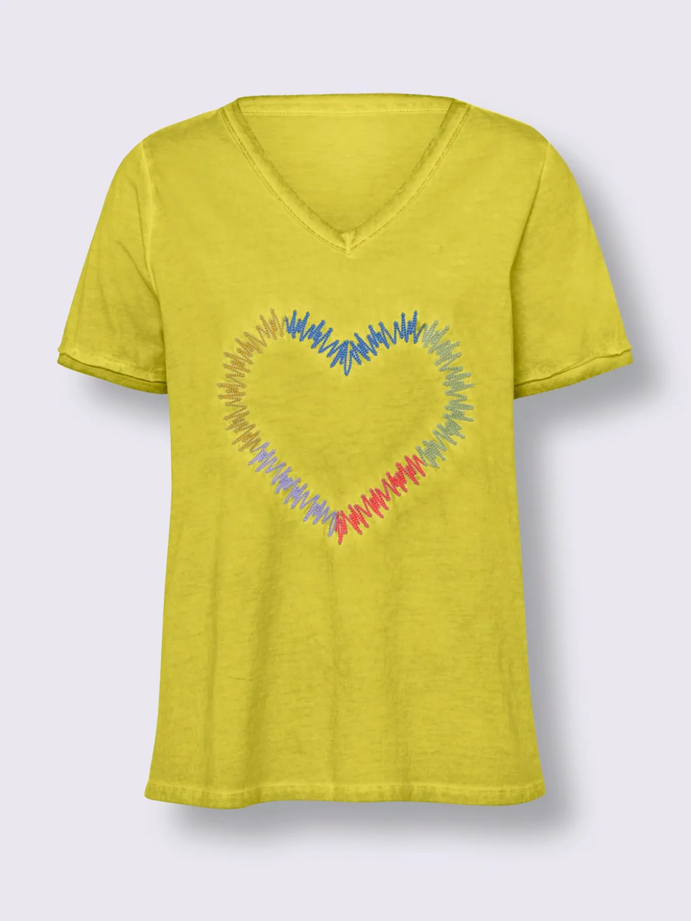 T-shirt jolie broderie