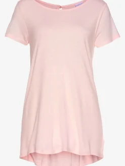 T-shirt large encolure ronde