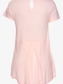 T-shirt large encolure ronde