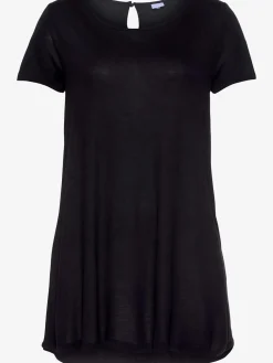 T-shirt large encolure ronde