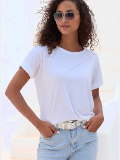 T-shirt logo imprimé au dos