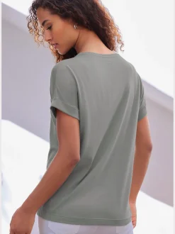 T-shirt logo imprimé au dos