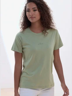 T-shirt logo imprimé devant