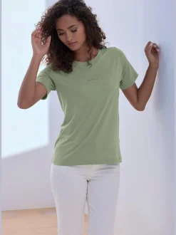 T-shirt logo imprimé devant