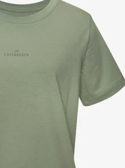 T-shirt logo imprimé devant