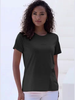 T-shirt logo imprimé devant
