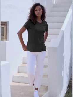 T-shirt logo imprimé devant
