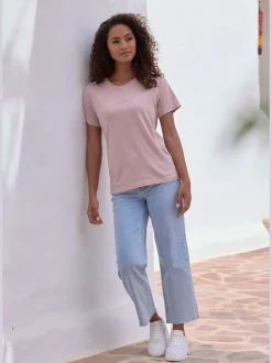 T-shirt logo imprimé devant