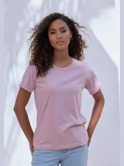 T-shirt logo imprimé devant