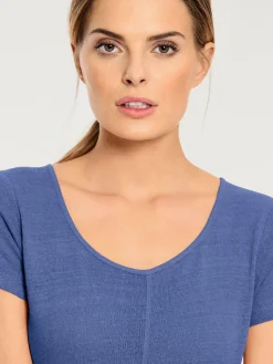 T-shirt long coupe évasée tendance