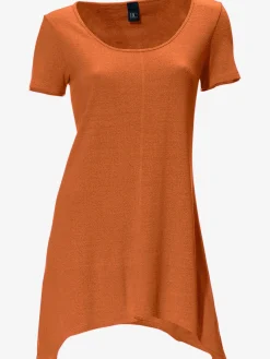 T-shirt long coupe évasée tendance