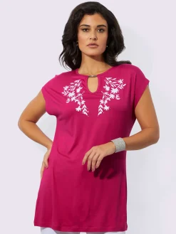 T-shirt long jersey fin