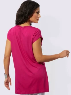 T-shirt long jersey fin