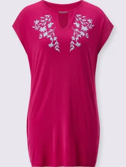 T-shirt long jersey fin