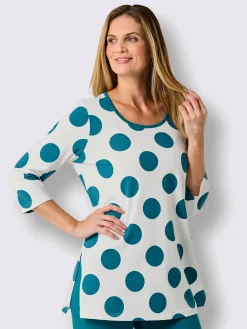 T-shirt long jersey fin