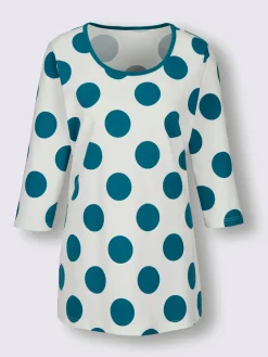 T-shirt long jersey fin