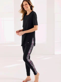 T-shirt long jersey fin